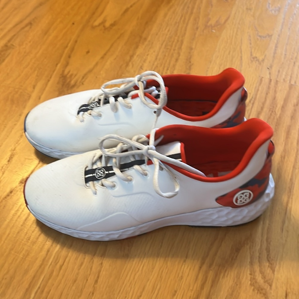 G/Fore Men’s US 10 Camo Accent MG4+ Golf Shoe In Poppy